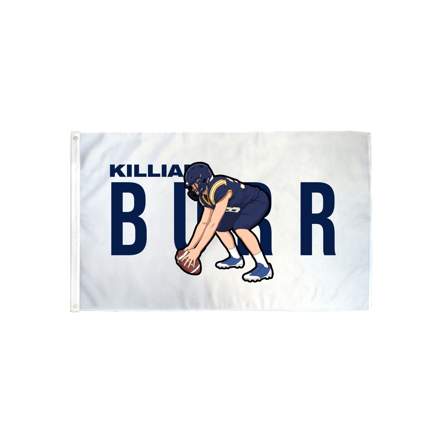 3x5 Flag — Player Name in Classic