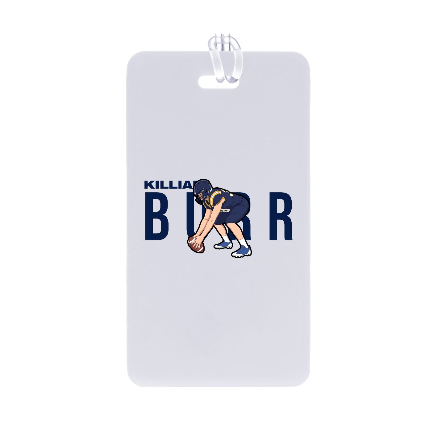 Bag Tag — Player Name in Classic