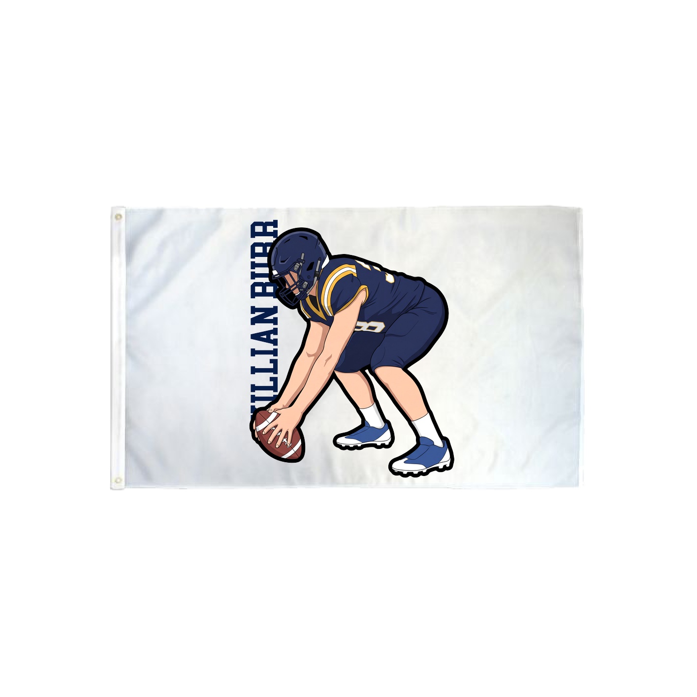 3x5 Flag — Name Vertical in Classic