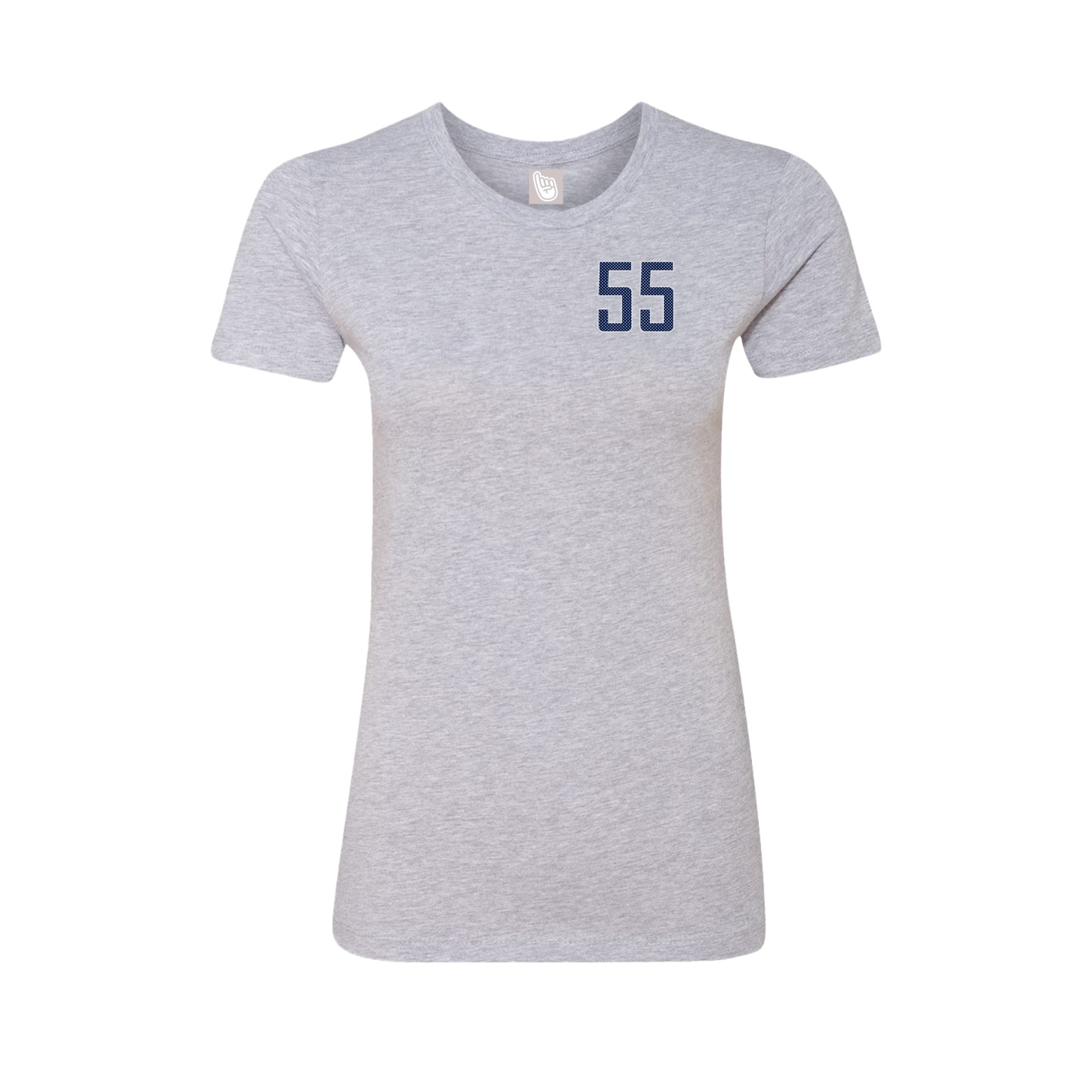 Womens Tee — Front Shirsy in Grey