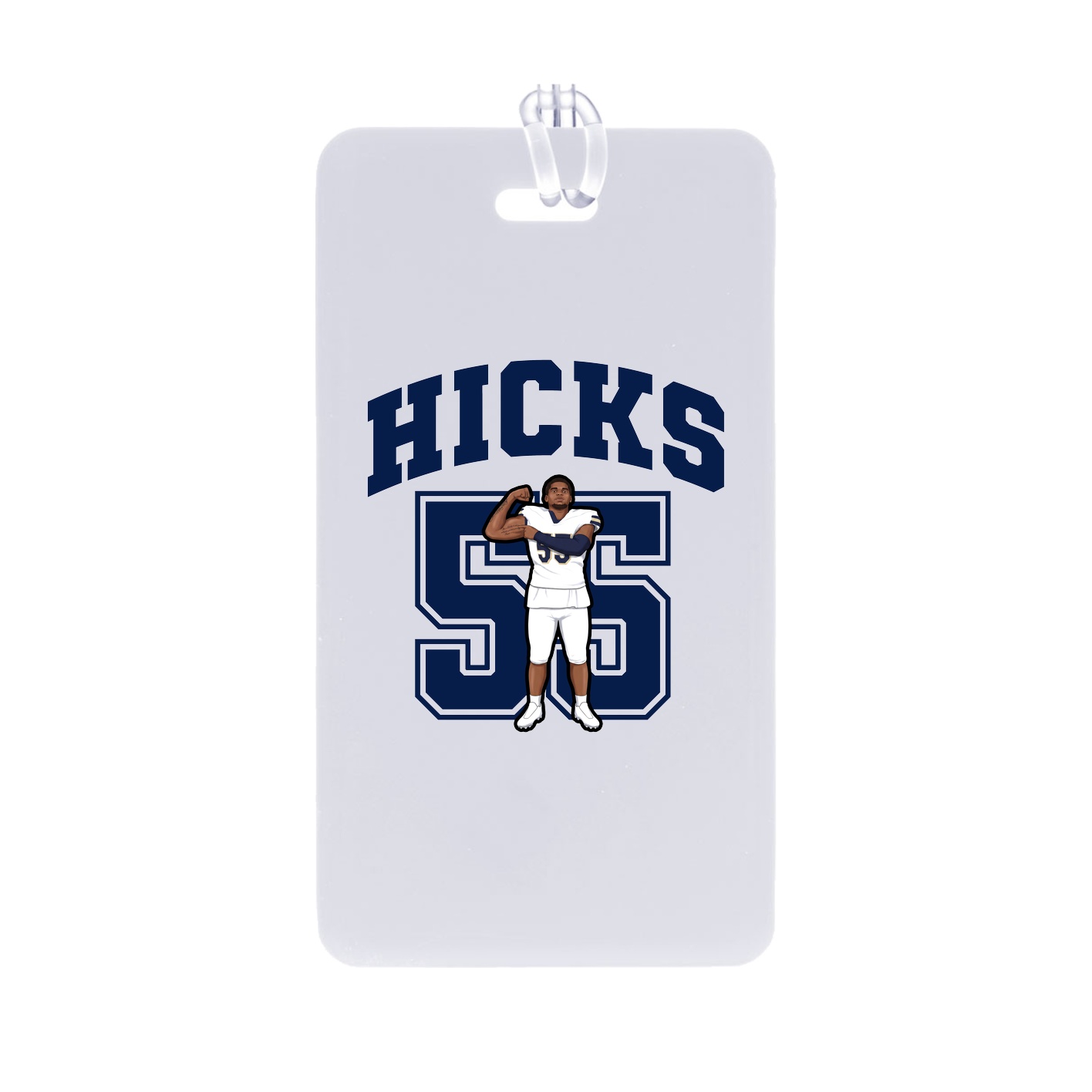 Bag Tag — Number in Classic