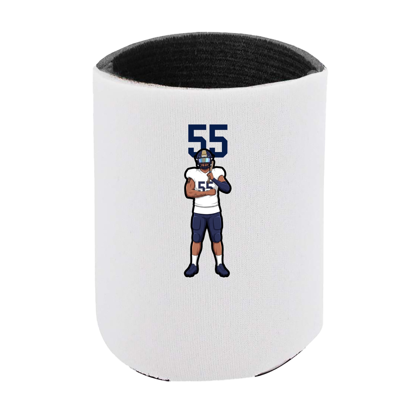 Can Holder — Number Top in White