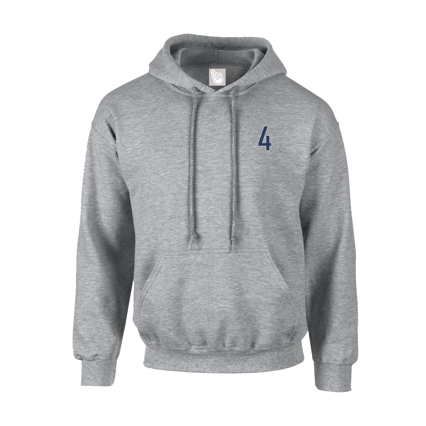 Youth Hoodie — Front Shirsy in Grey