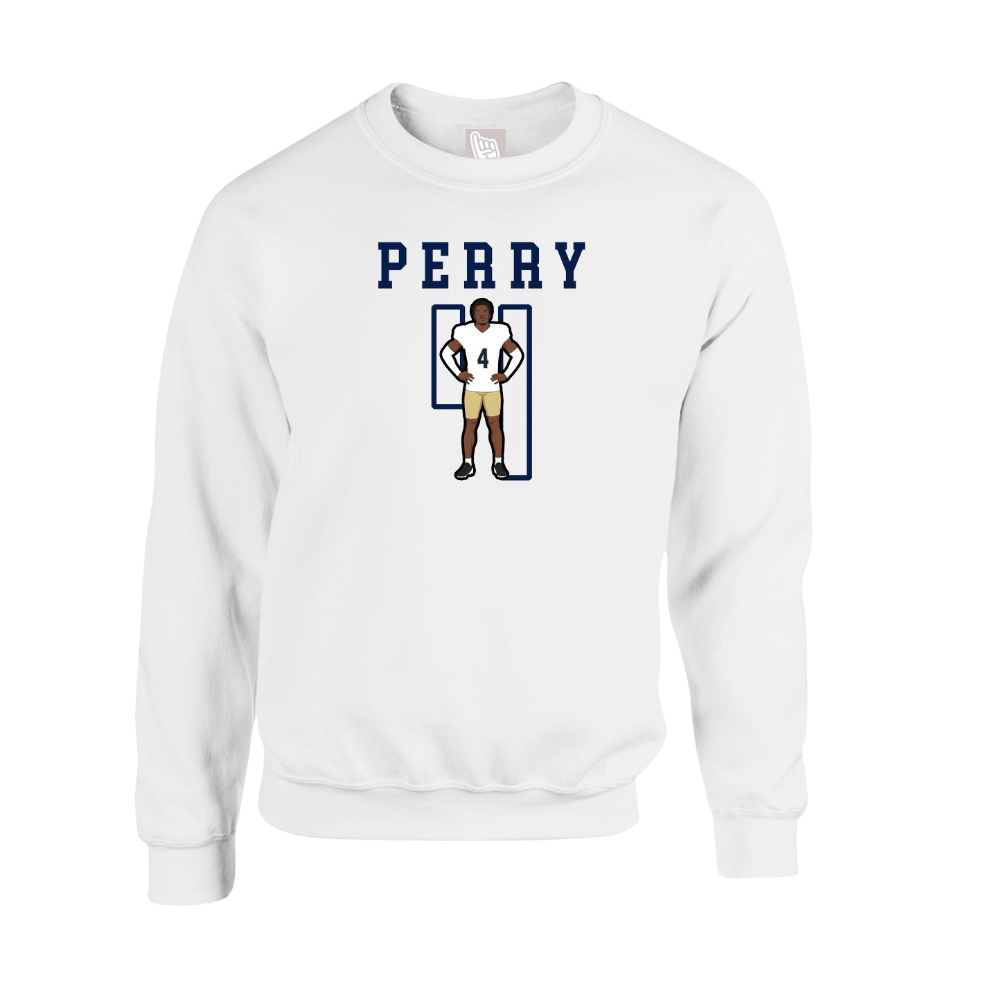 Fleece Crew — Shirsey in White
