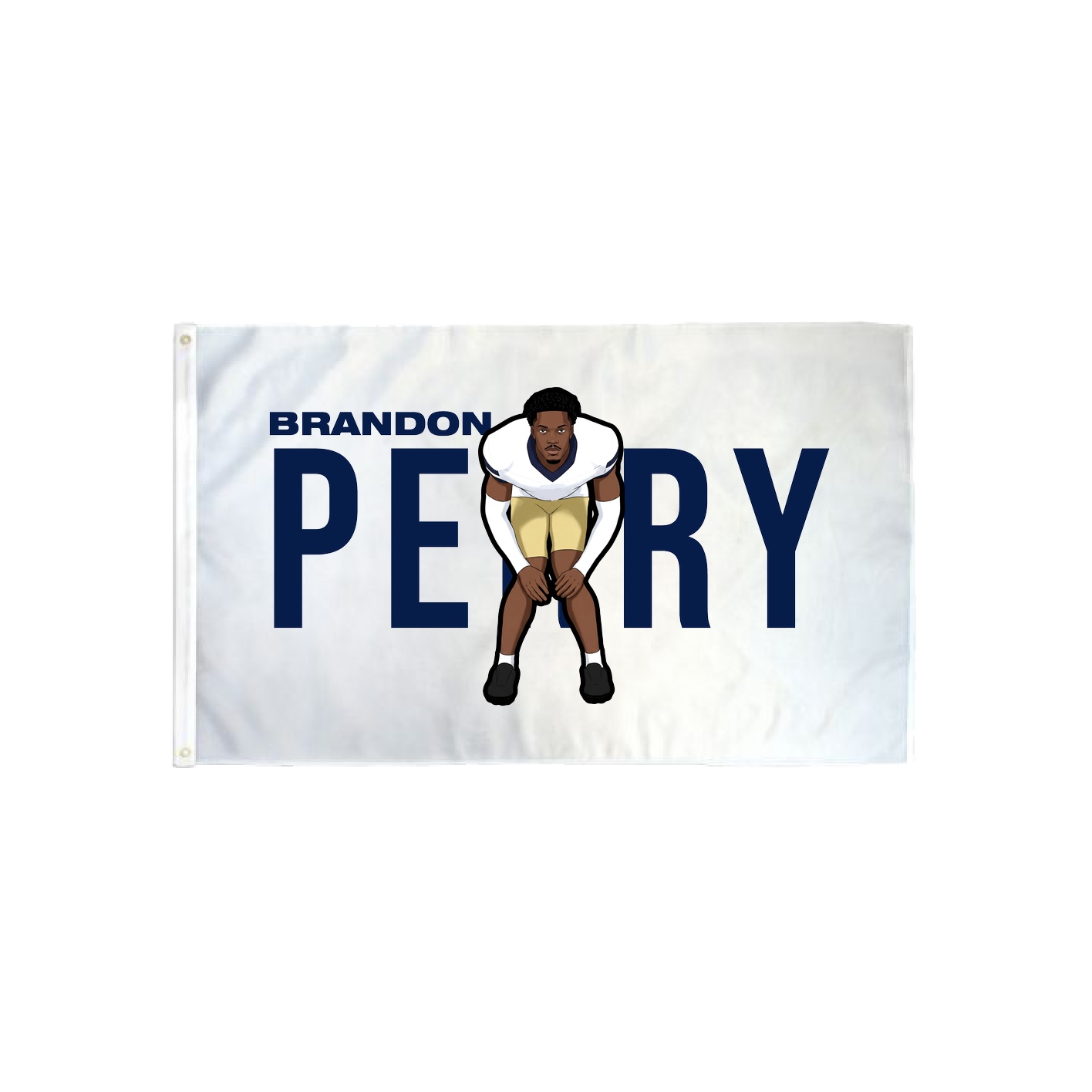 3x5 Flag — Player Name in Classic