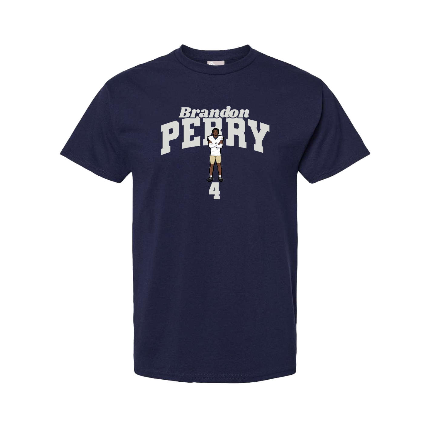Tee — Signature Arch in Navy