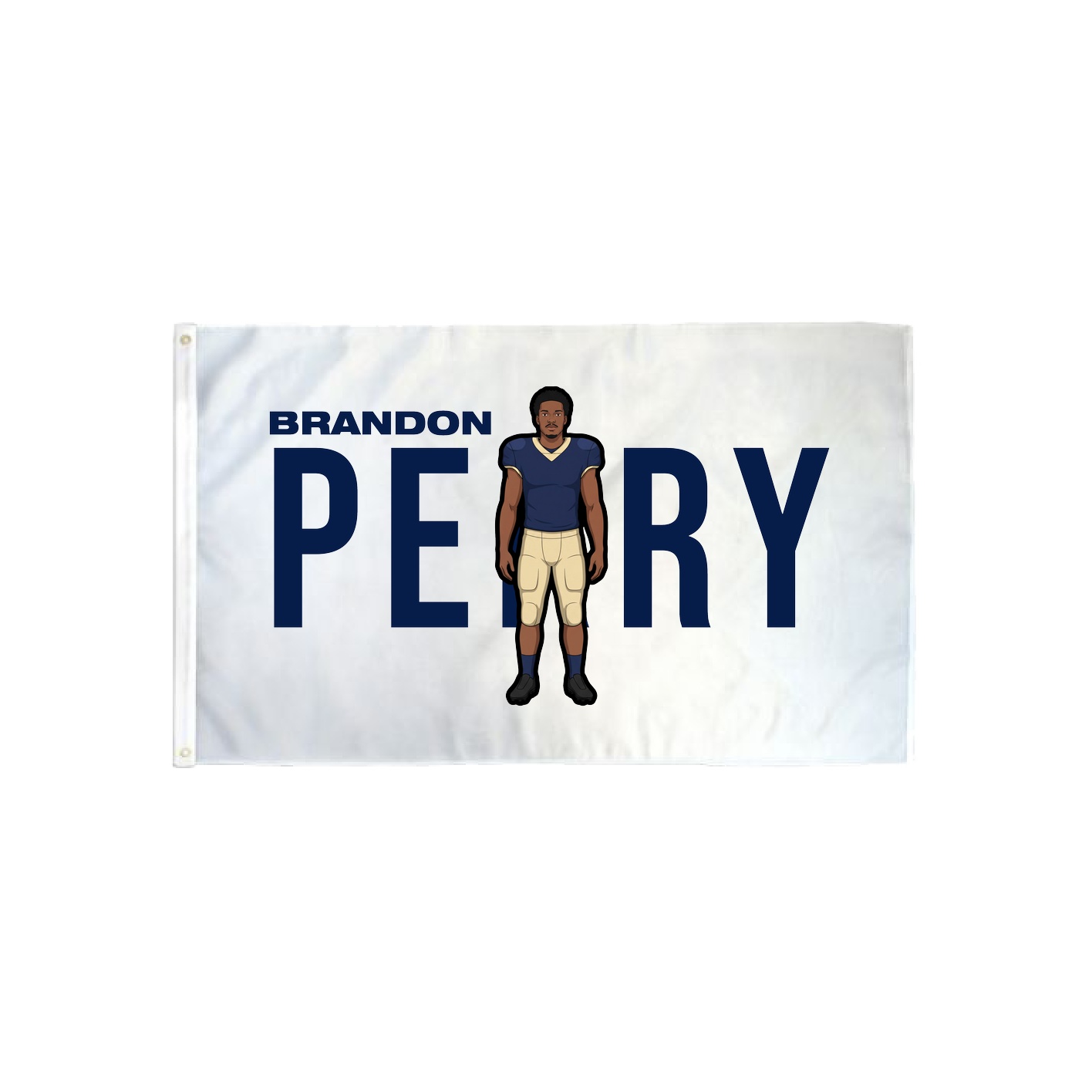 3x5 Flag — Player Name in Classic