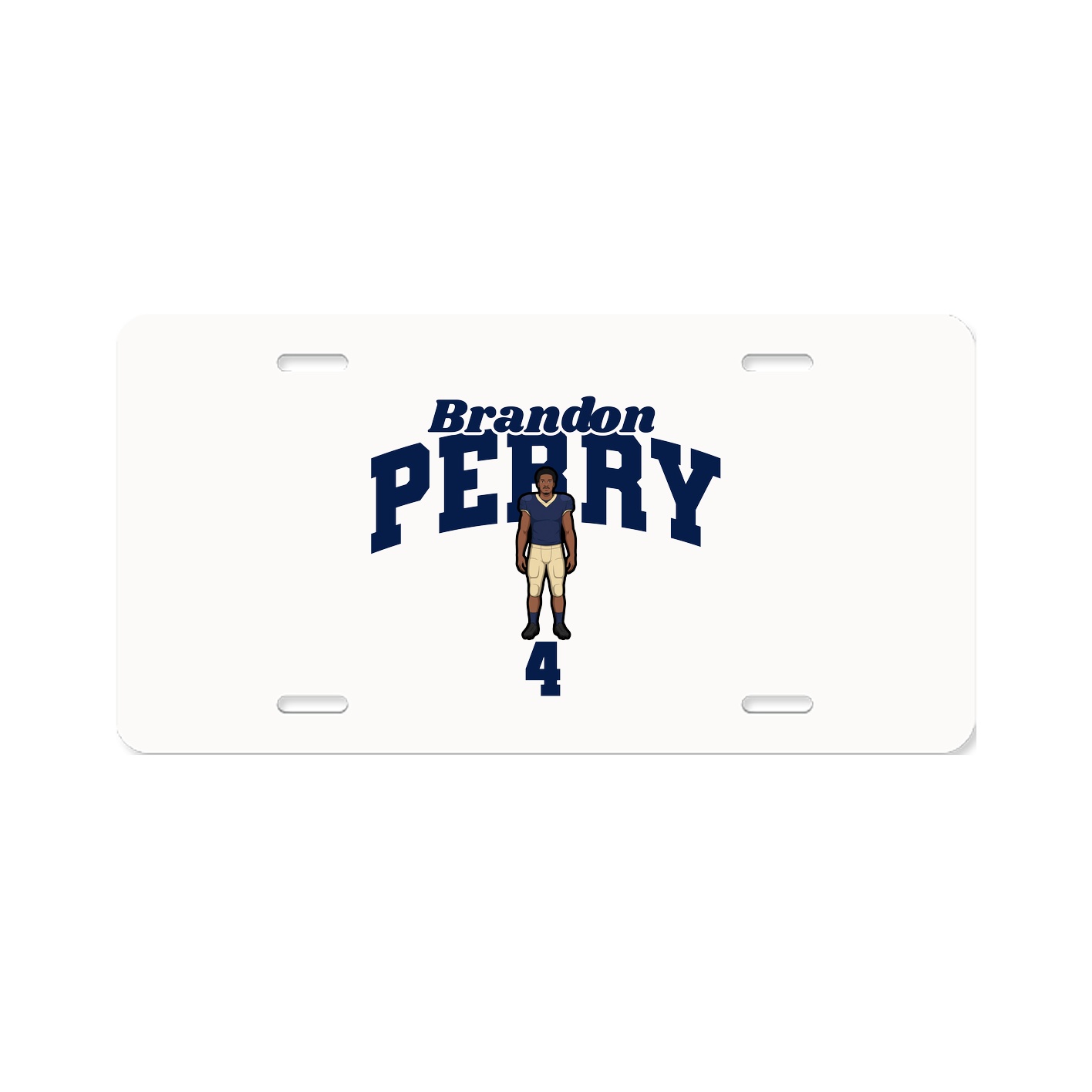 License Plate — Signature Arch in Classic