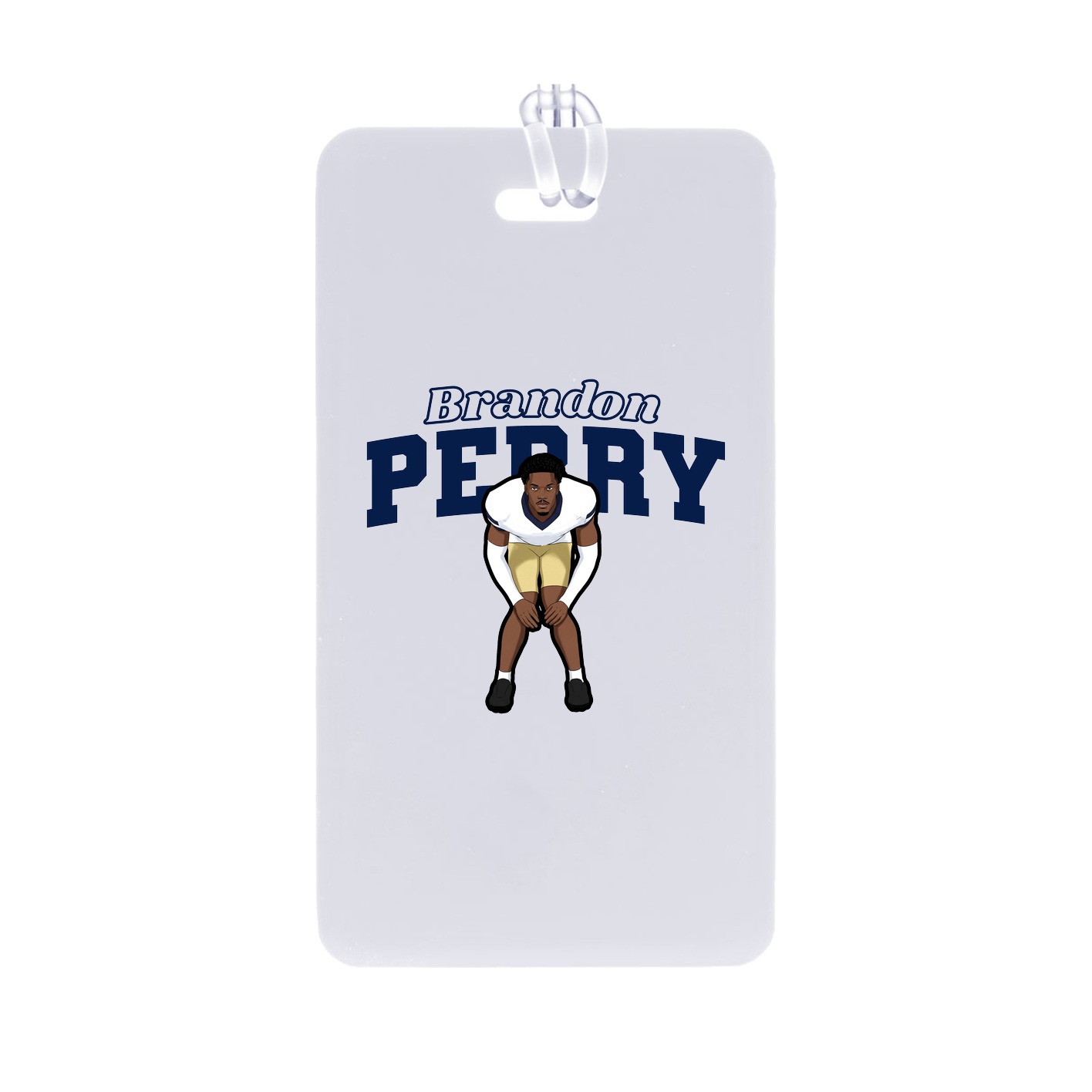 Bag Tag — Name Arch in Classic