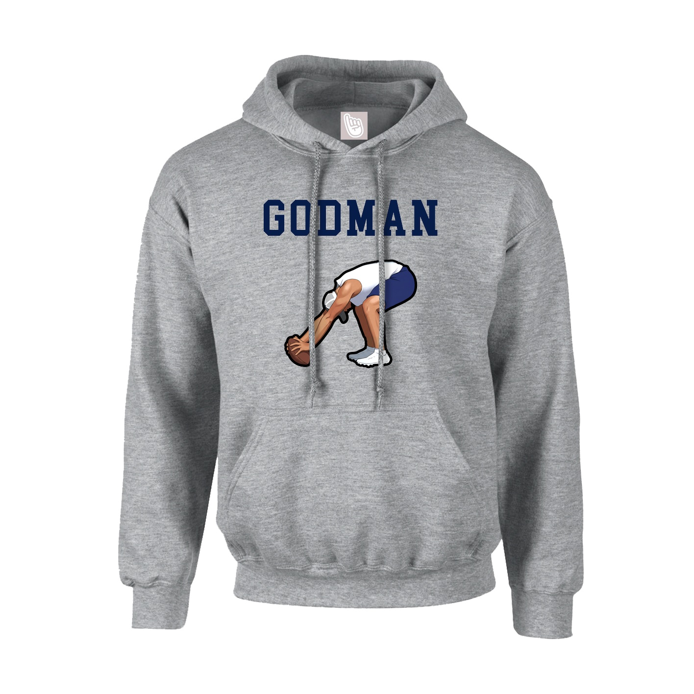 Hoodie — Shirsey in Grey