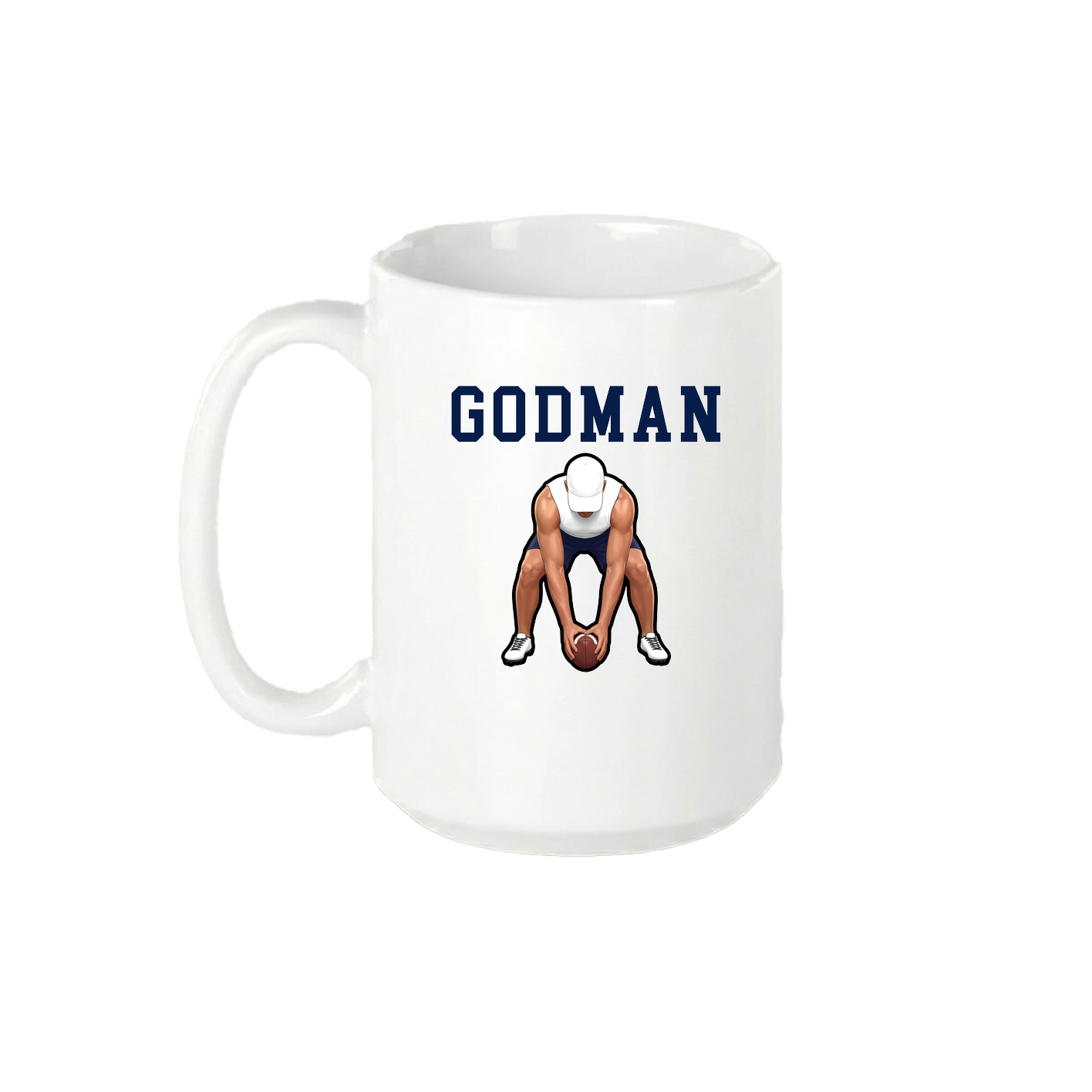 15oz Coffee Mug — Shirsey in White