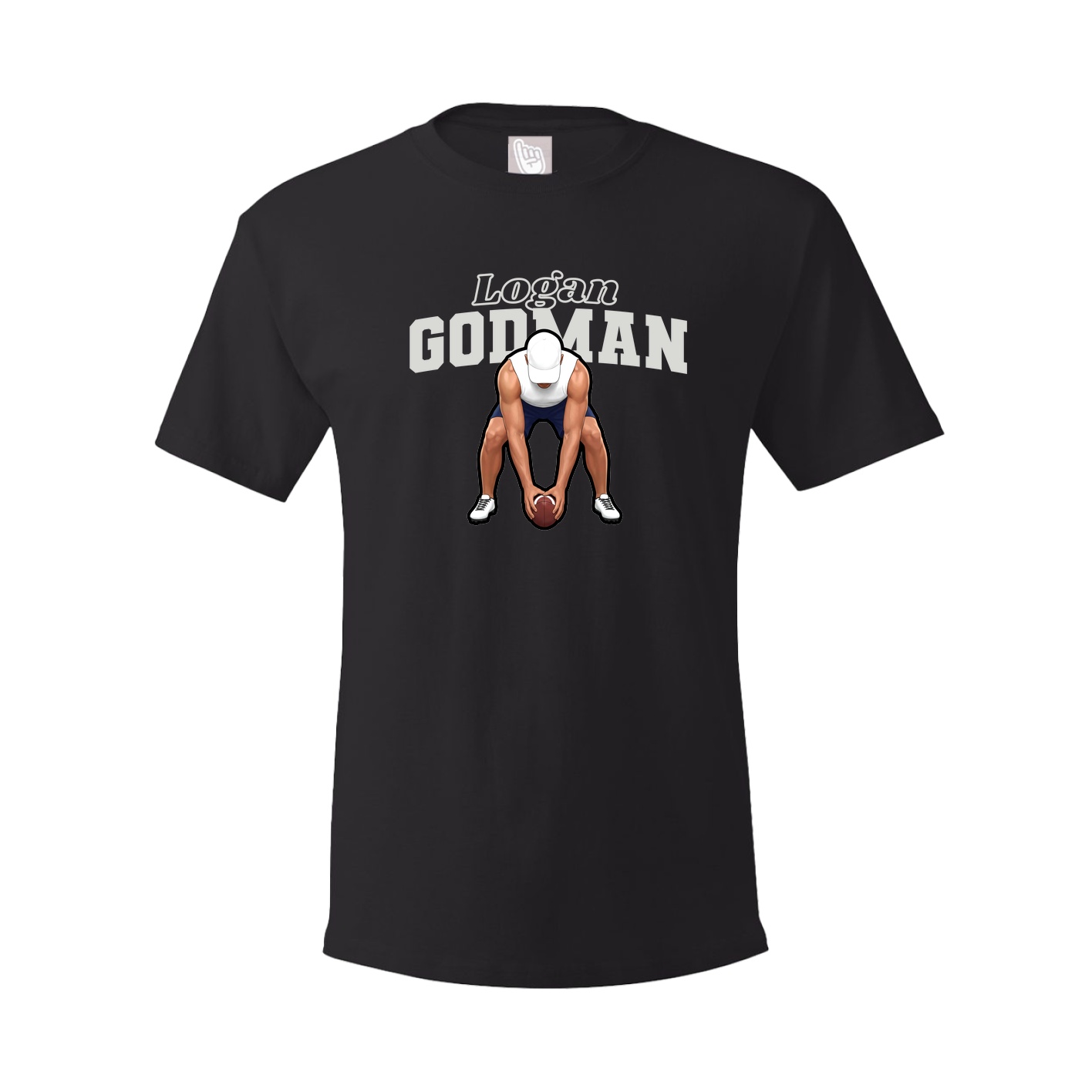 Tee — Name Arch in Black