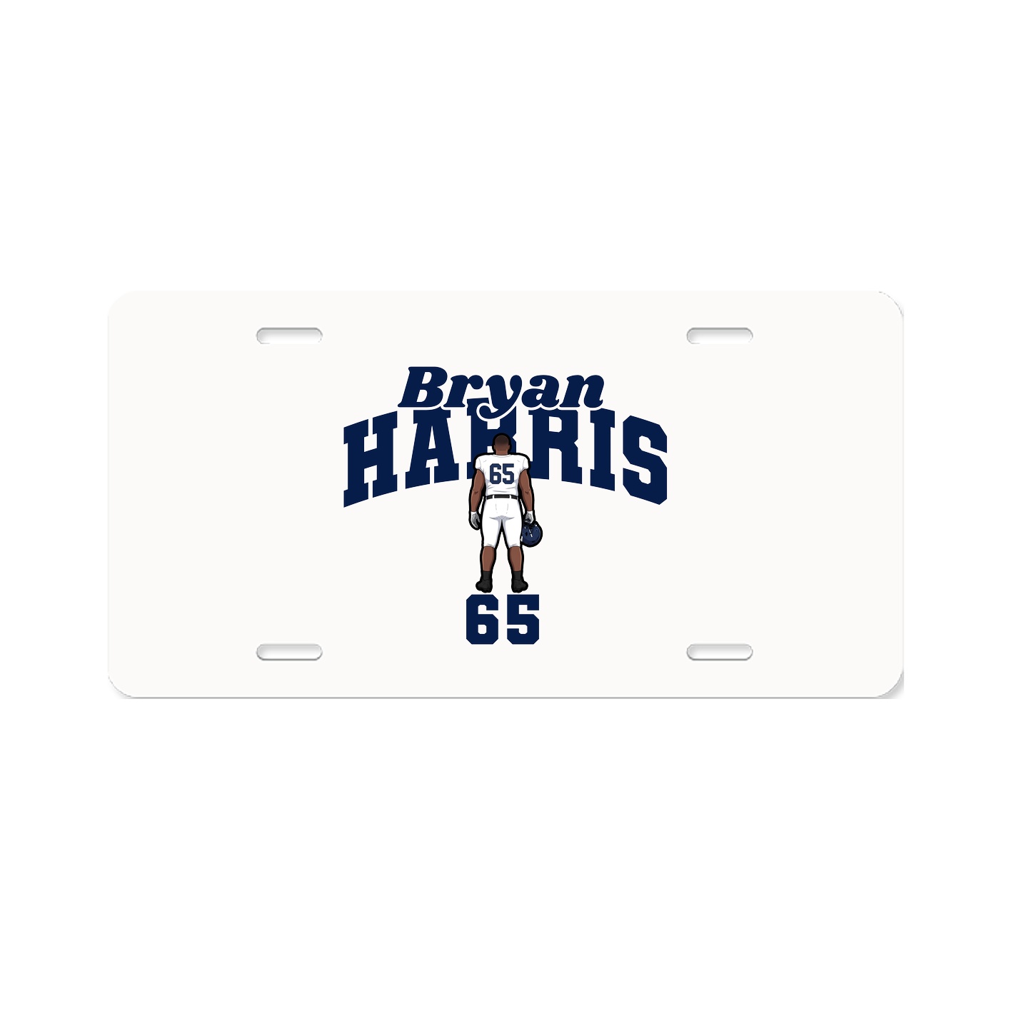 License Plate — Signature Arch in Classic