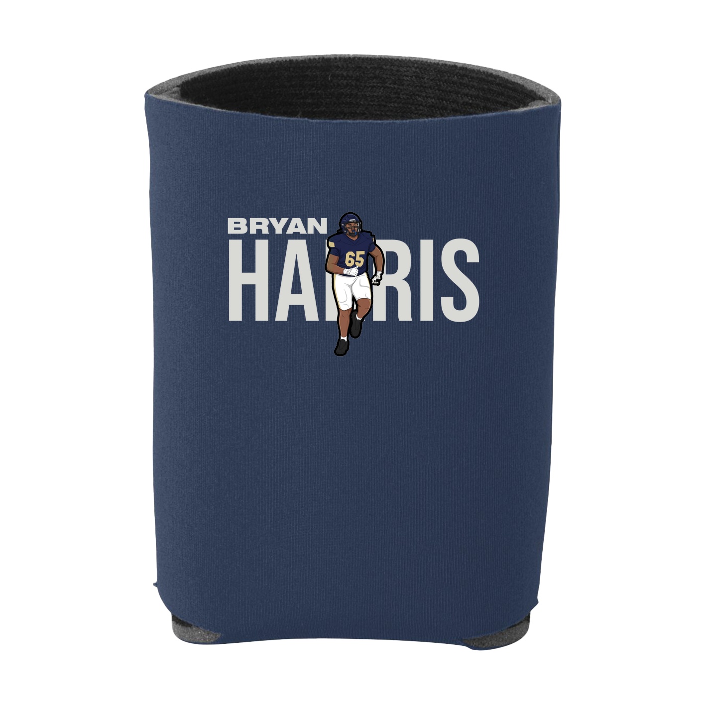 Can Holder — Player Name in Navy