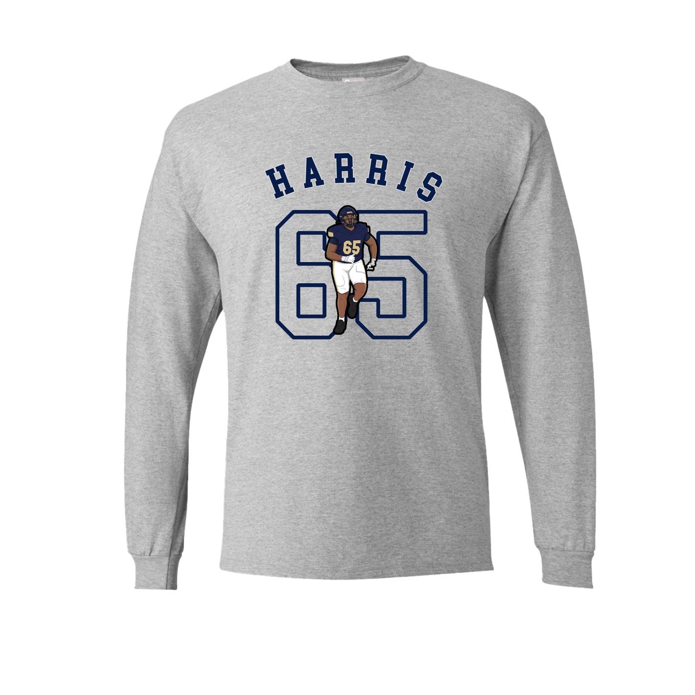 Long Sleeve Tee — Shirsey Arch in Grey