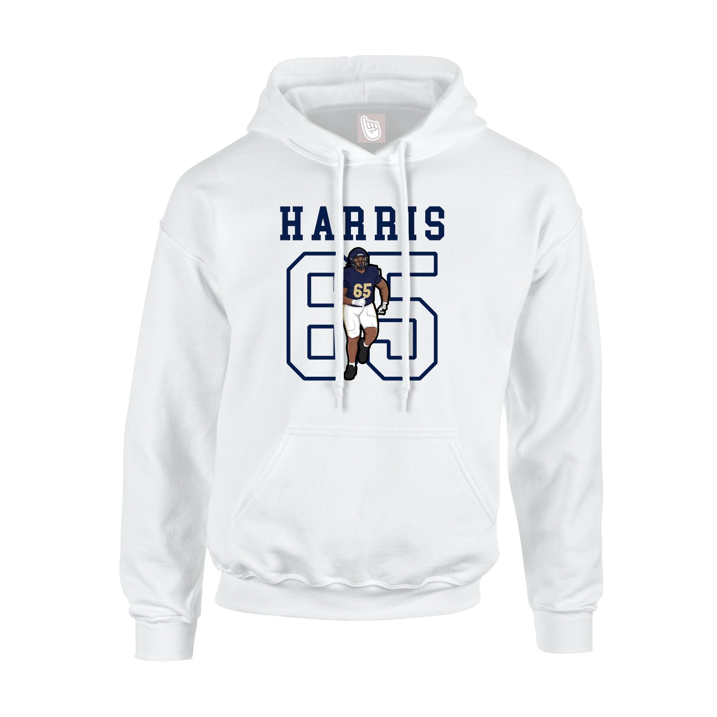 Youth Hoodie — Shirsey in White