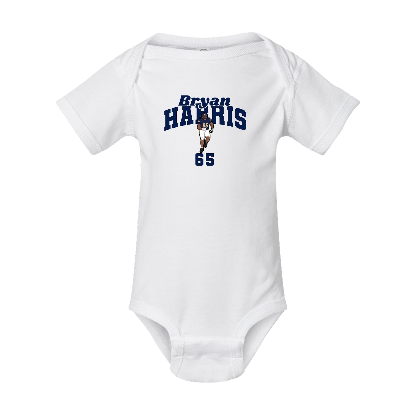 Baby Onesie — Signature Arch in White