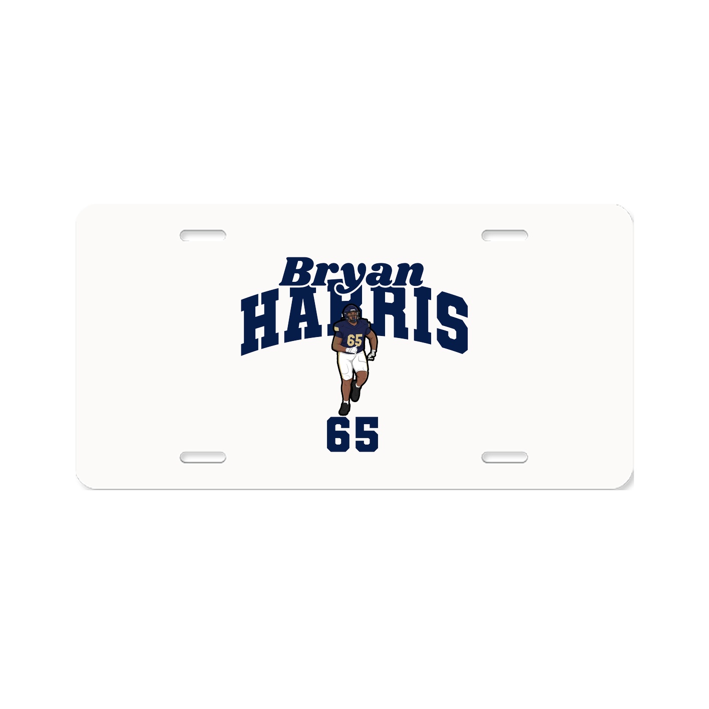 License Plate — Signature Arch in Classic