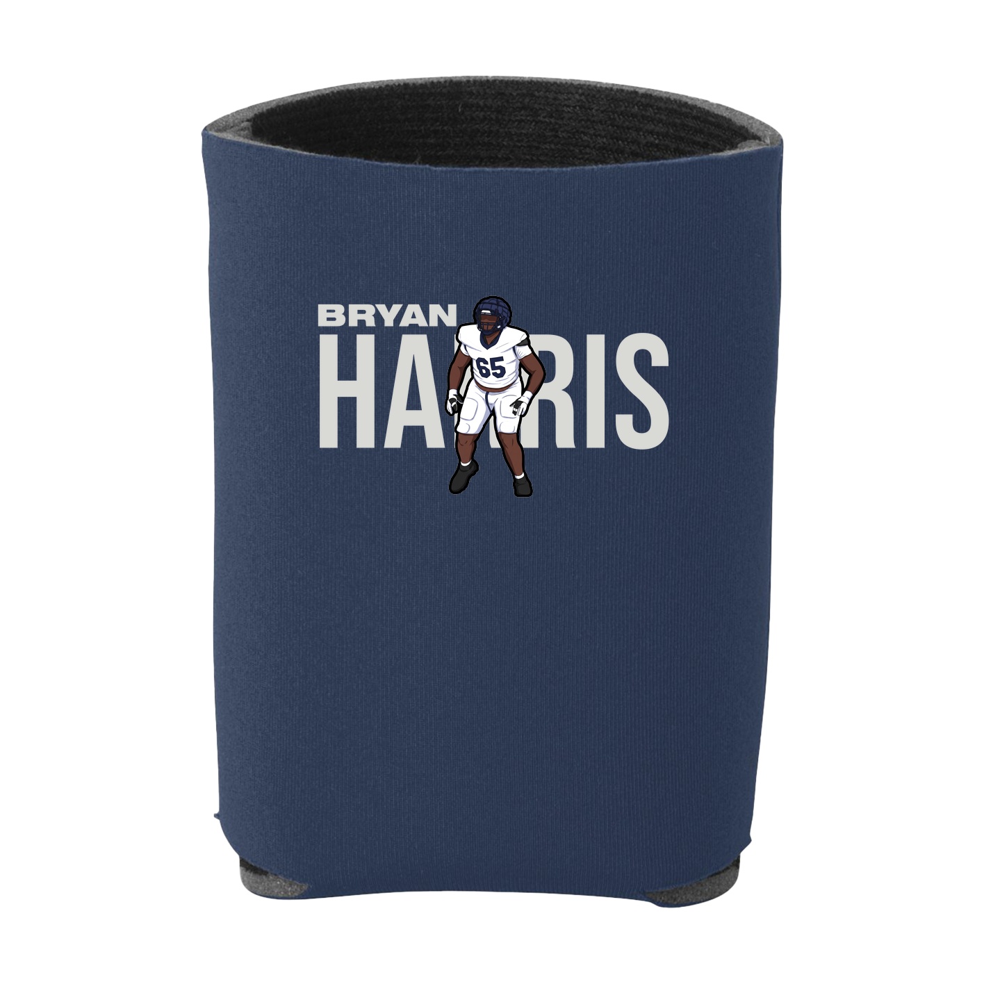 Can Holder — Player Name in Navy