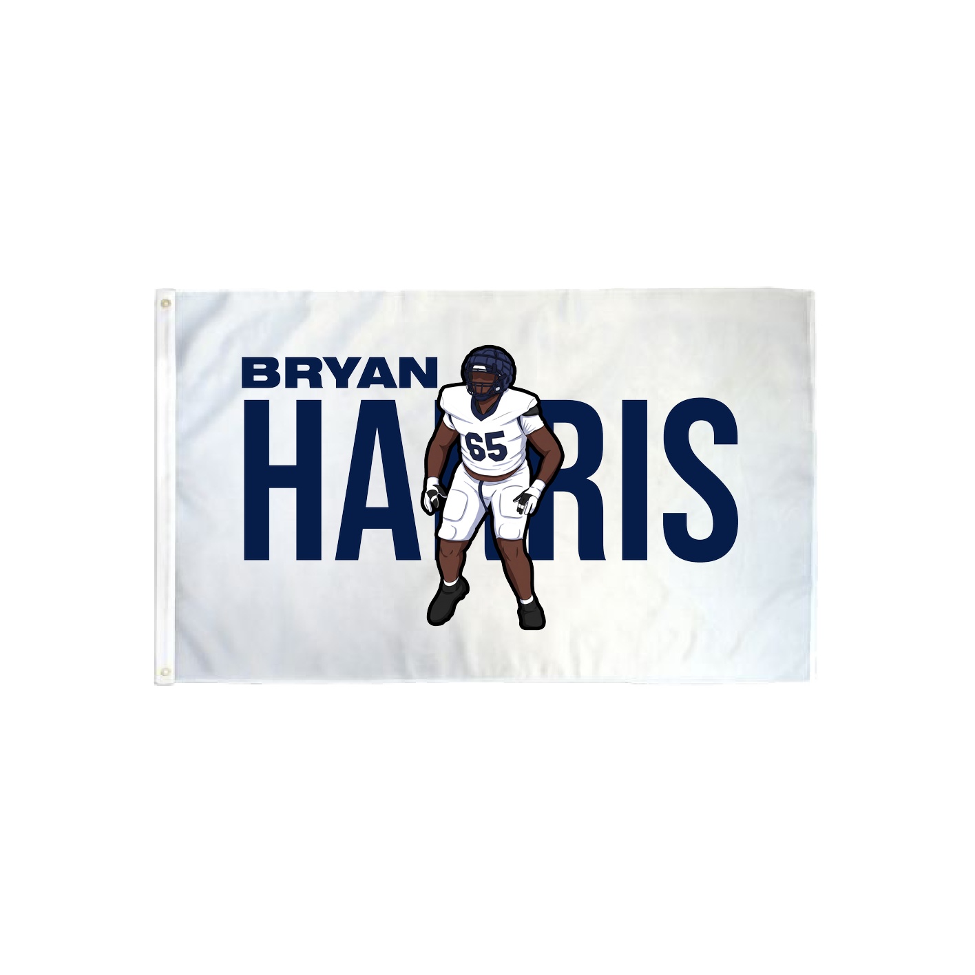 3x5 Flag — Player Name in Classic