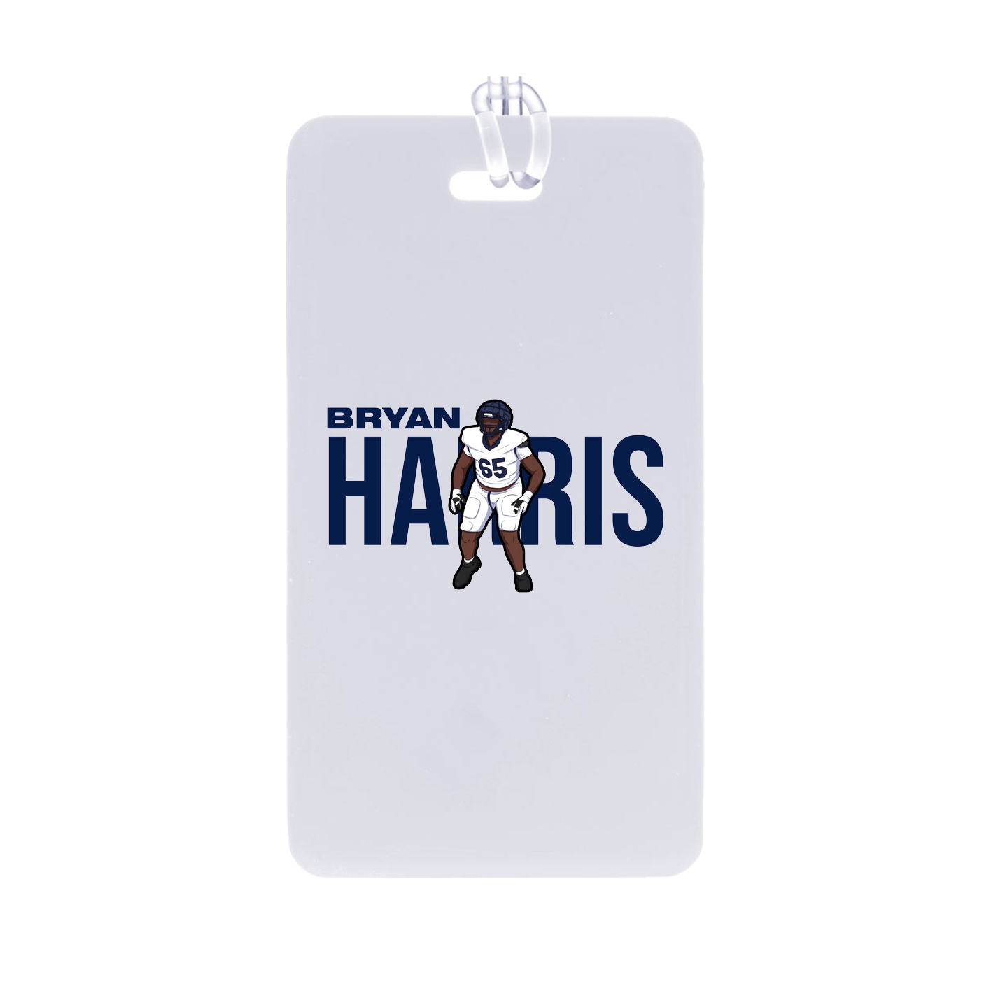 Bag Tag — Player Name in Classic