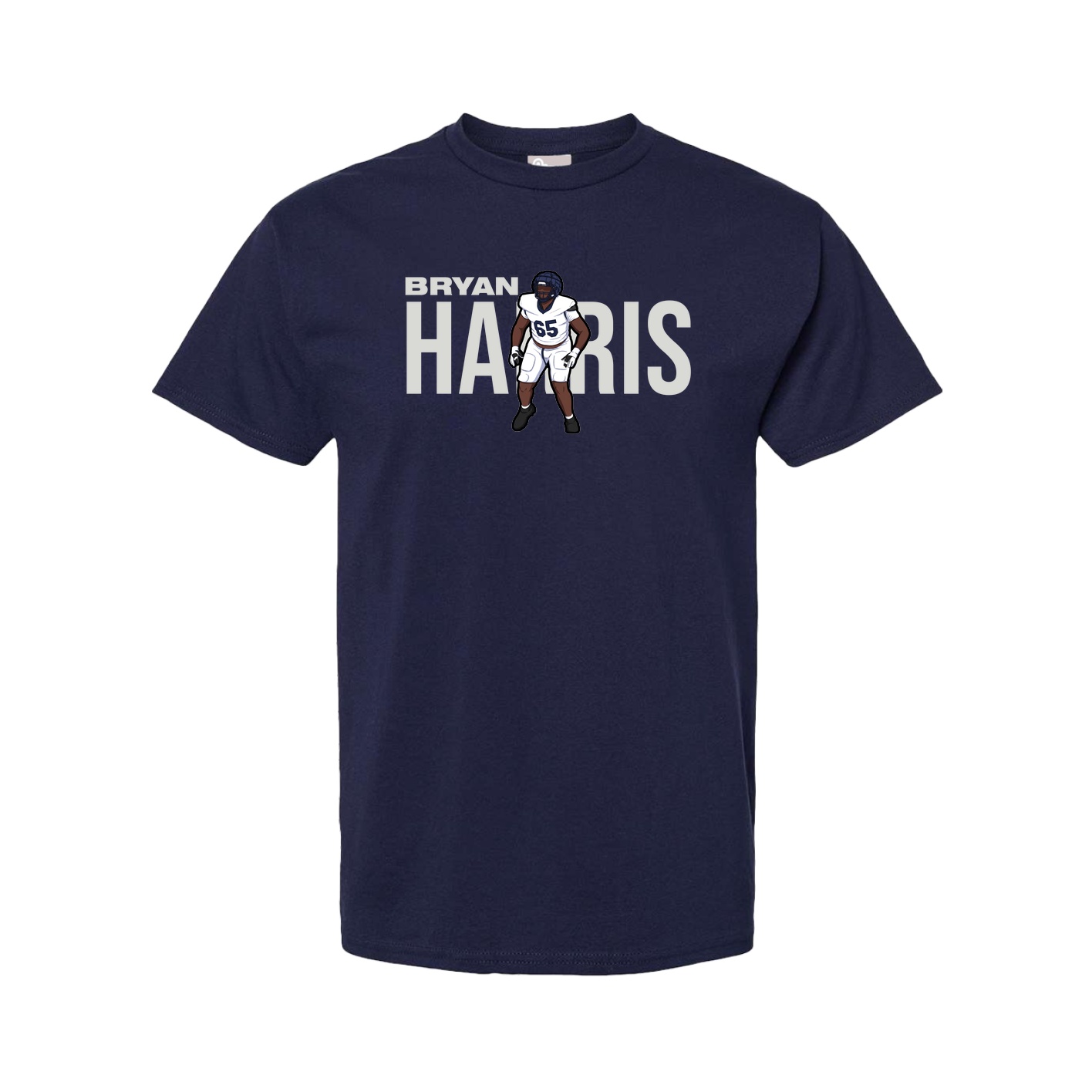 Tee — Player Name in Navy