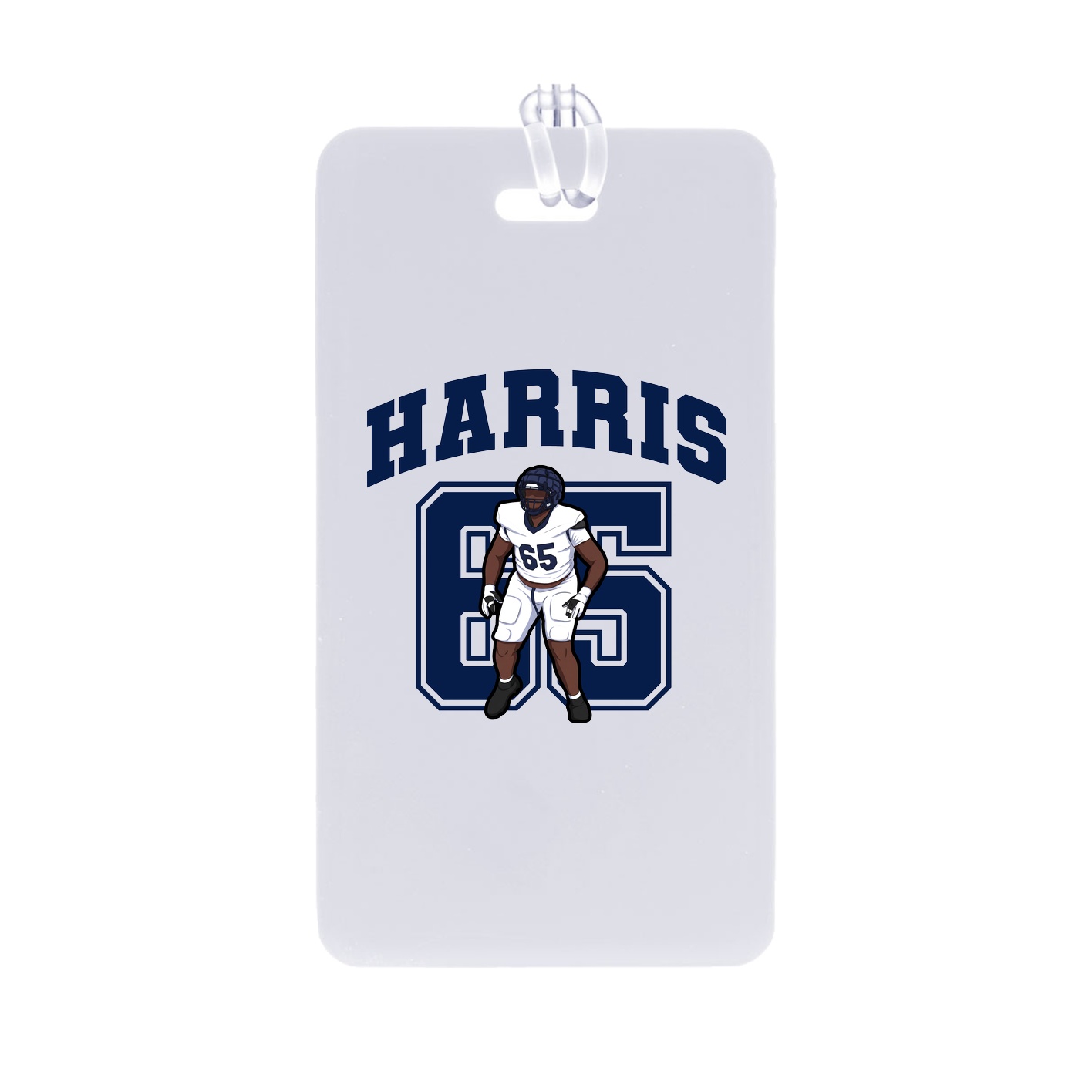Bag Tag — Number in Classic