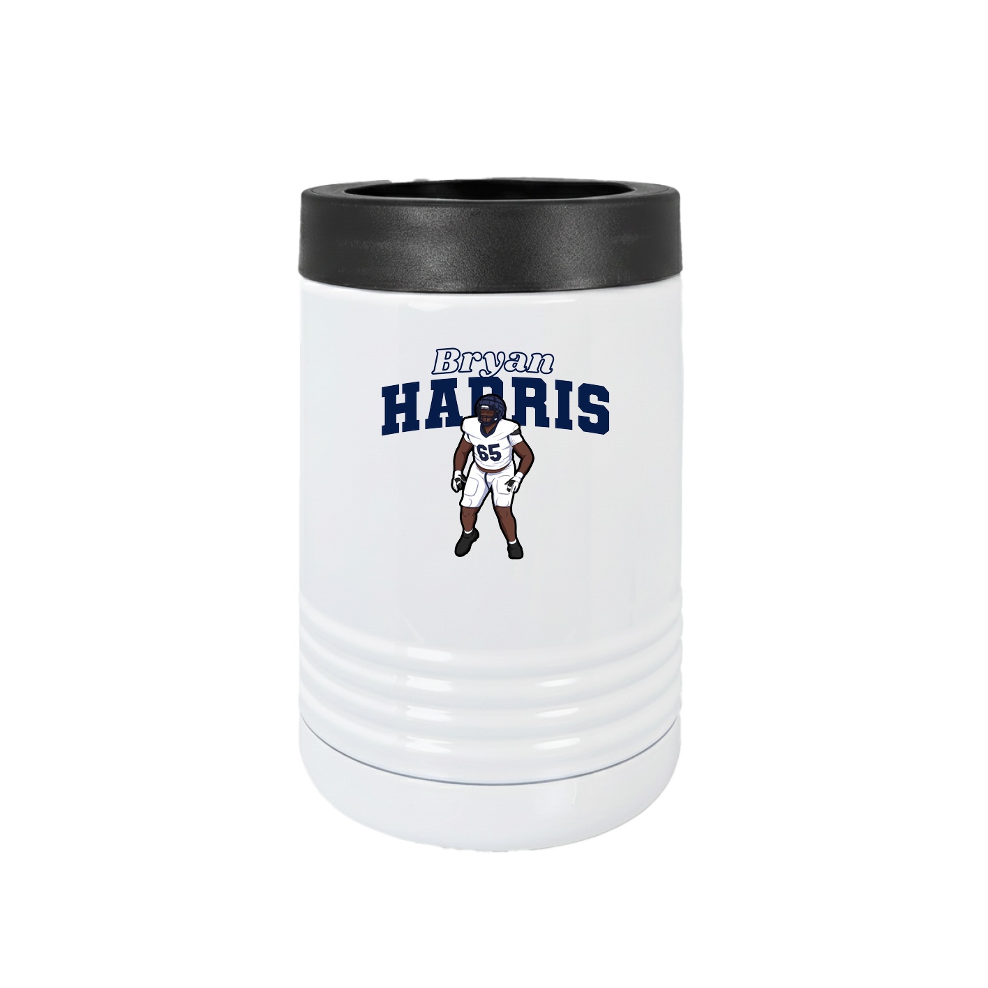 Beverage Holder — Name Arch in White