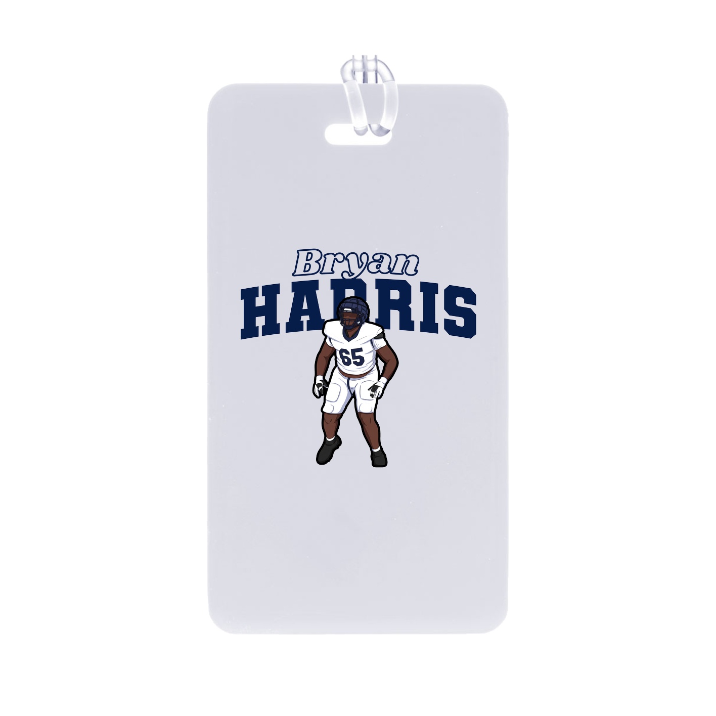 Bag Tag — Name Arch in Classic