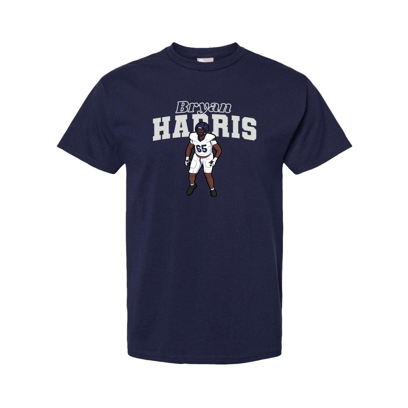 Tee — Name Arch in Navy