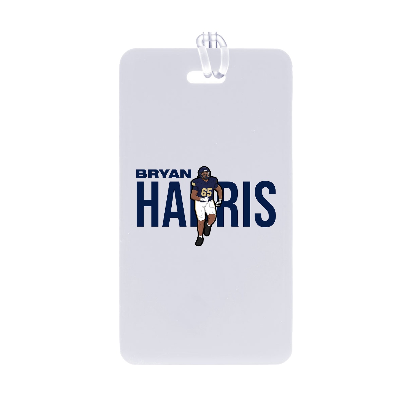 Bag Tag — Player Name in Classic