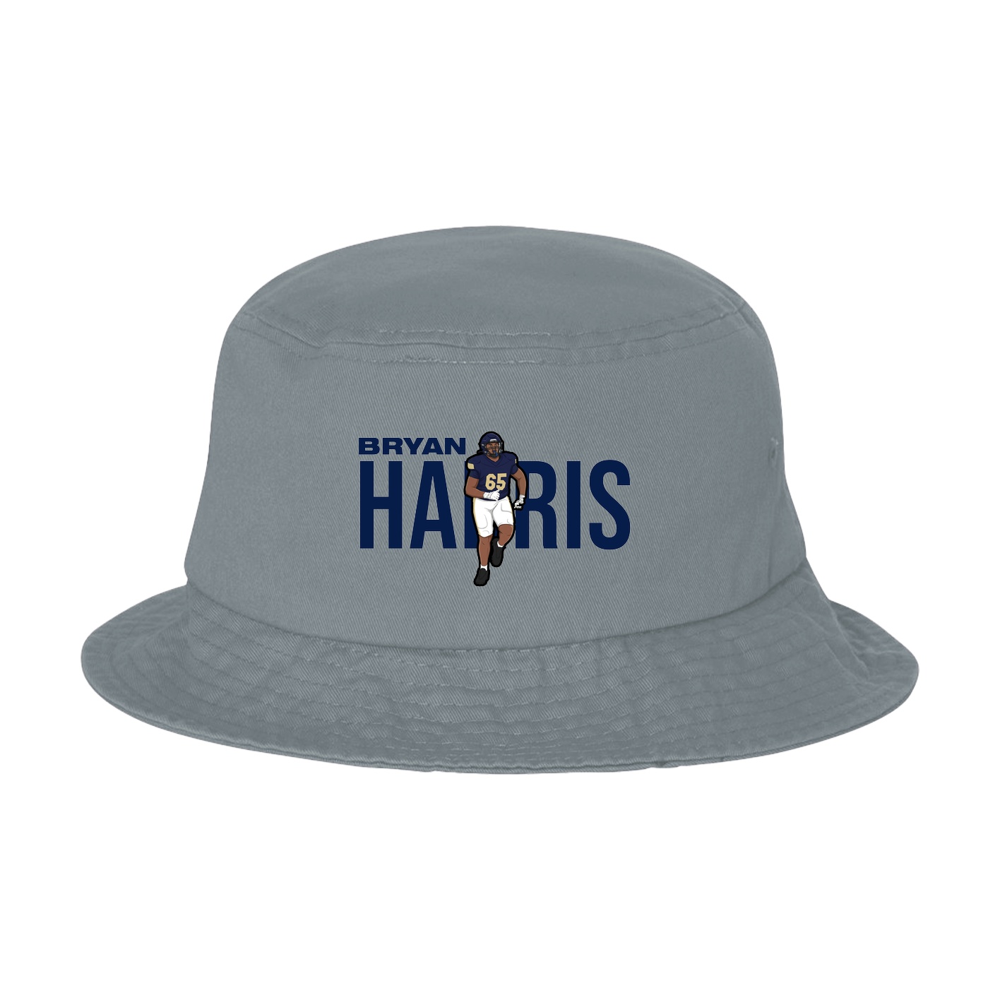 Bucket Cap — Player Name in Grey