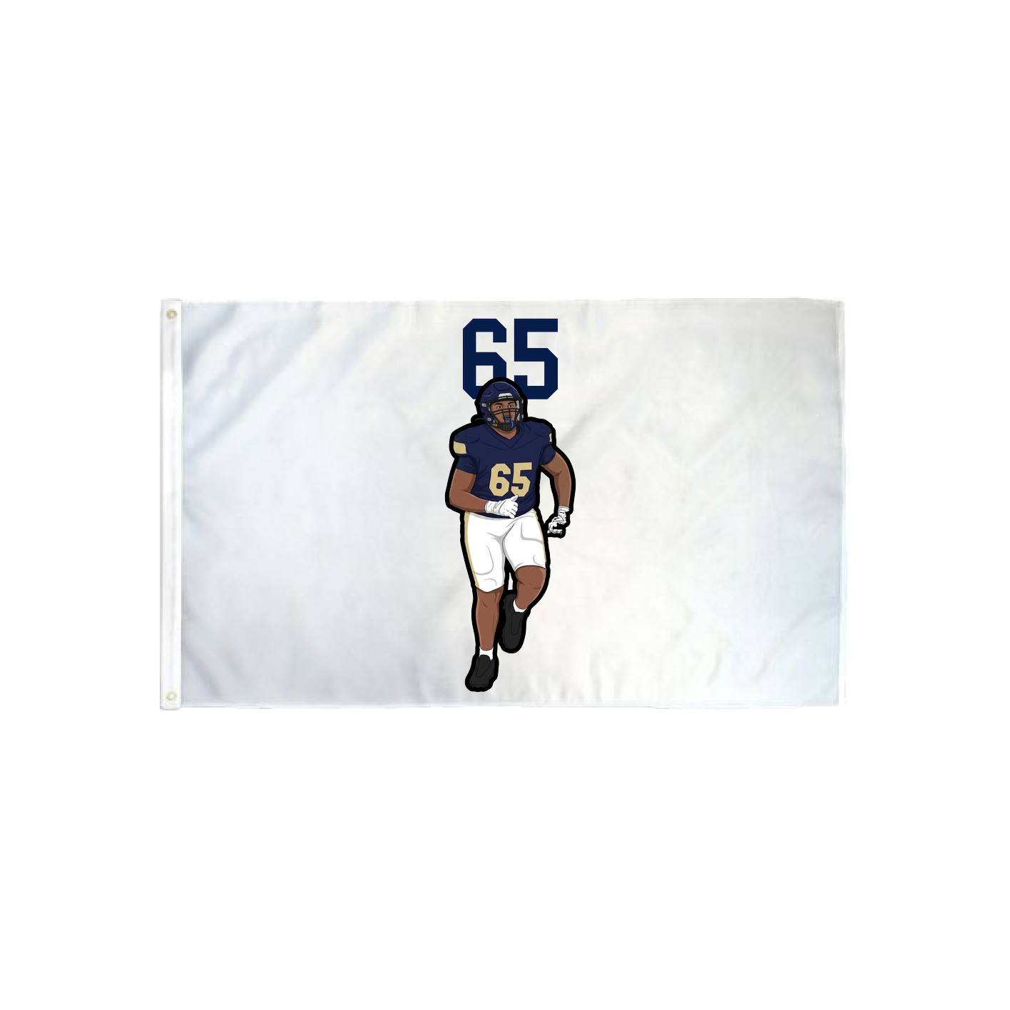 3x5 Flag — Number Top in Classic