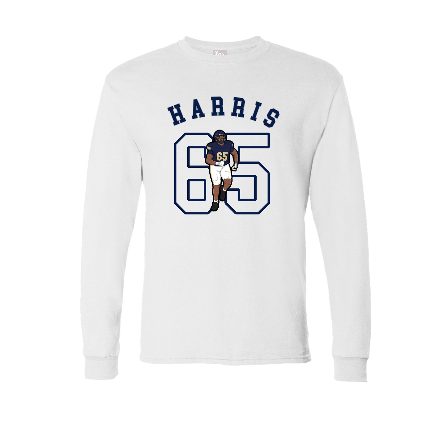 Long Sleeve Tee — Shirsey Arch in White