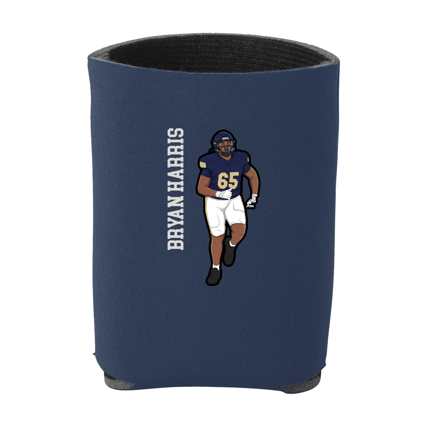 Can Holder — Name Vertical in Navy
