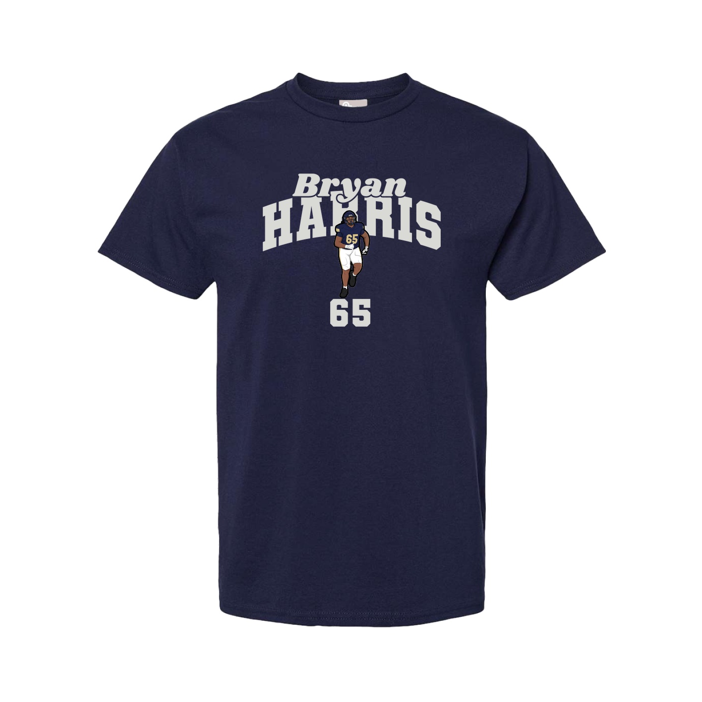 Tee — Signature Arch in Navy