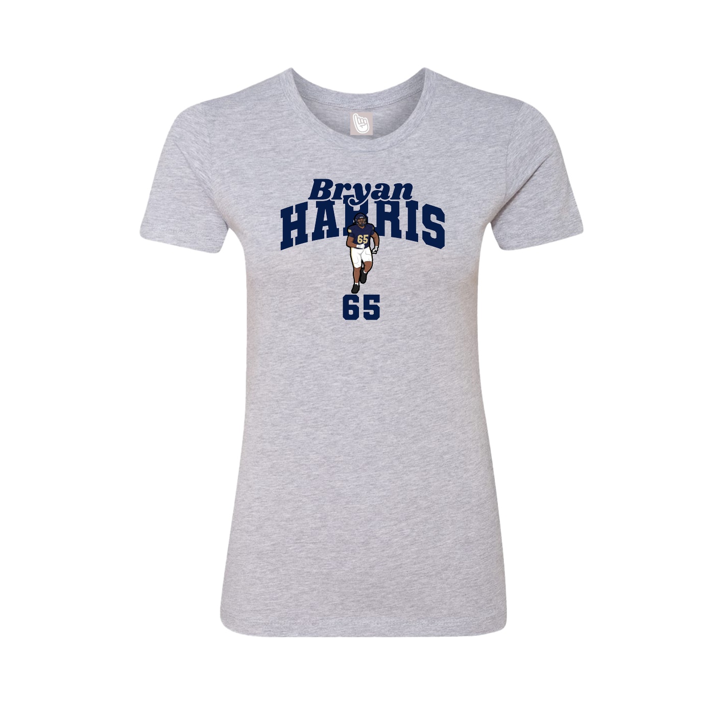 Womens Tee — Signature Arch in Grey
