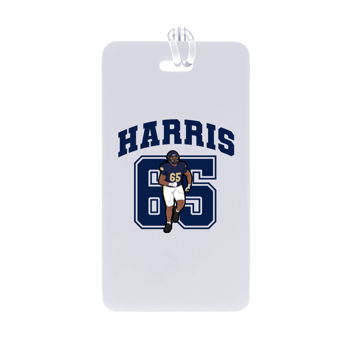 Bag Tag — Number in Classic