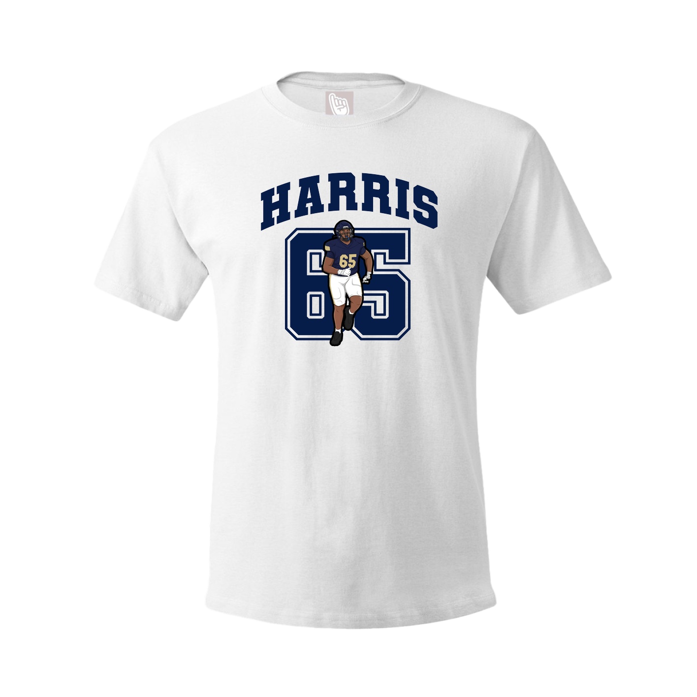 Tee — Number in White