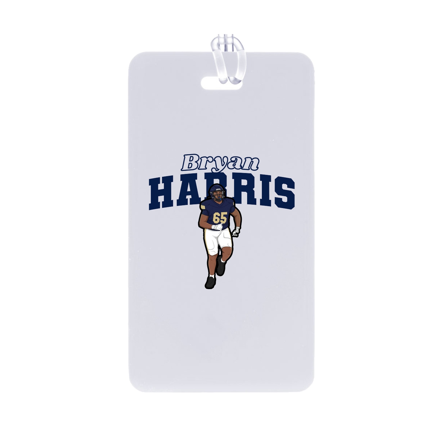 Bag Tag — Name Arch in Classic