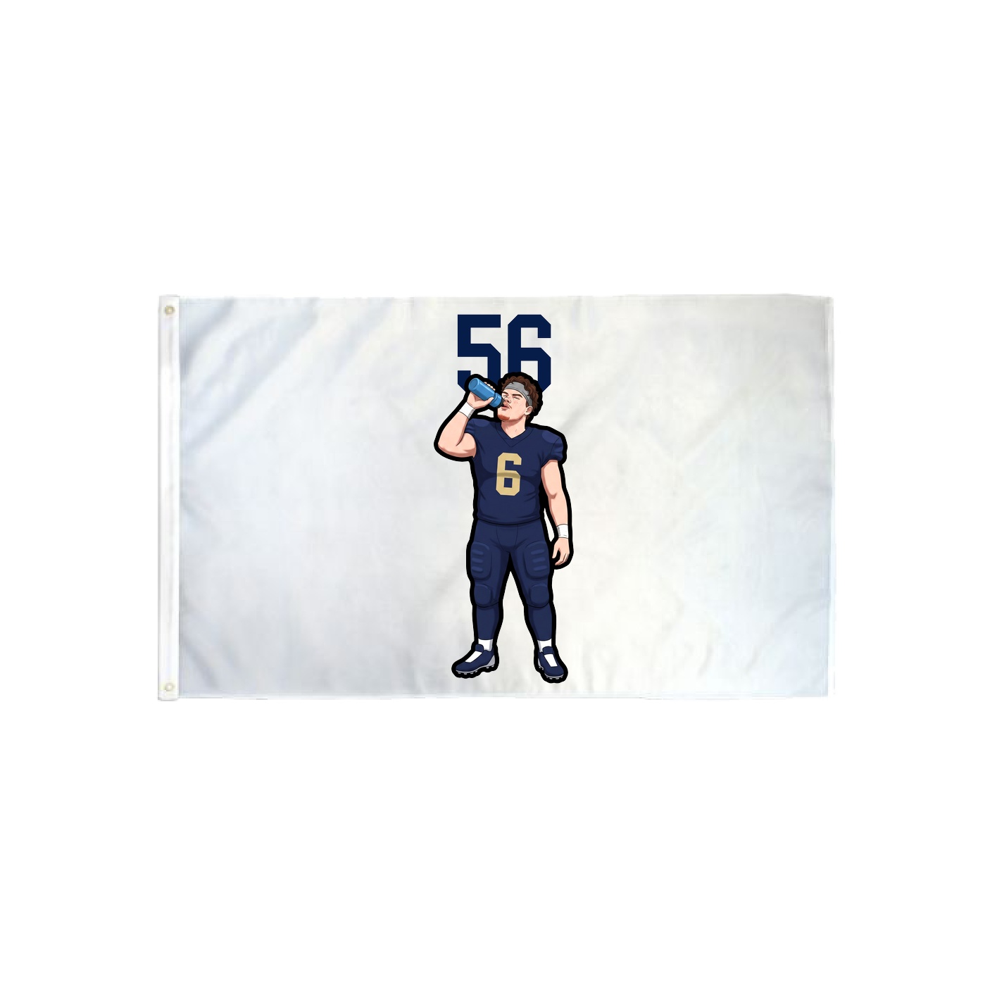 3x5 Flag — Number Top in Classic