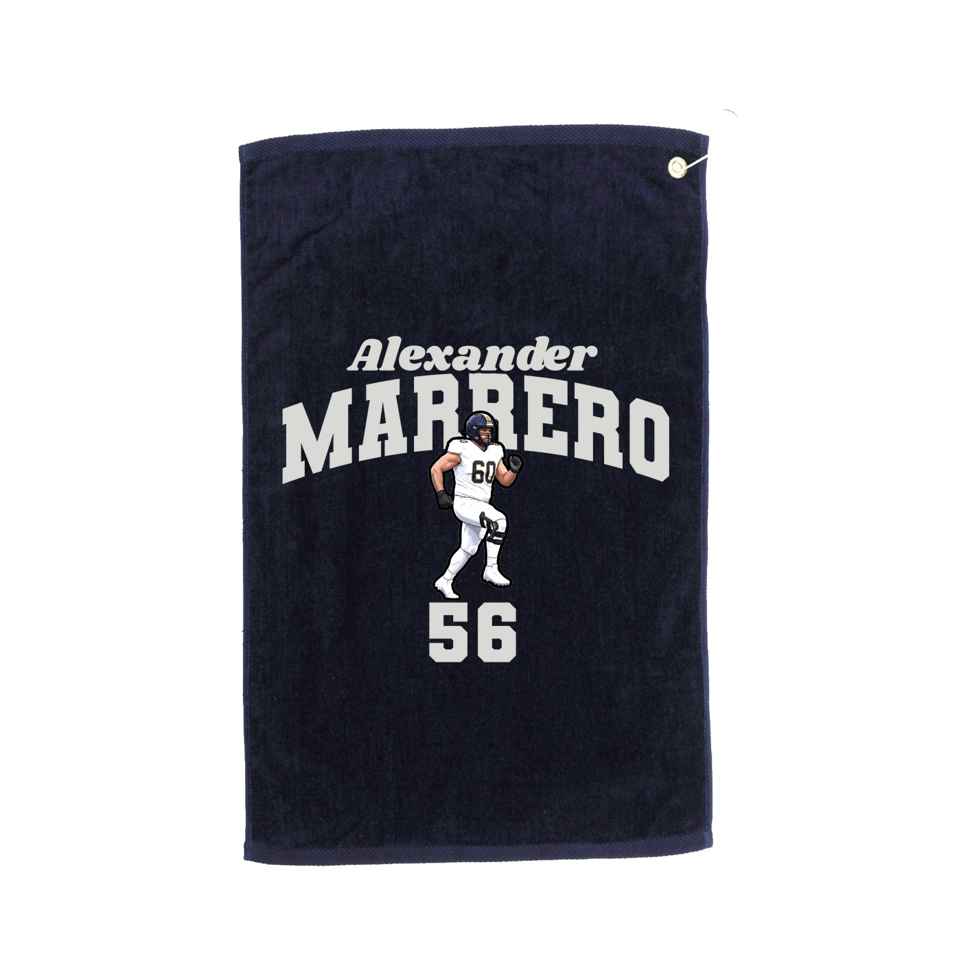Golf Towel — Signature Arch in Navy