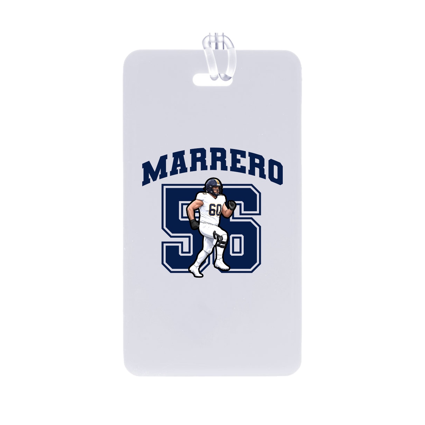 Bag Tag — Number in Classic