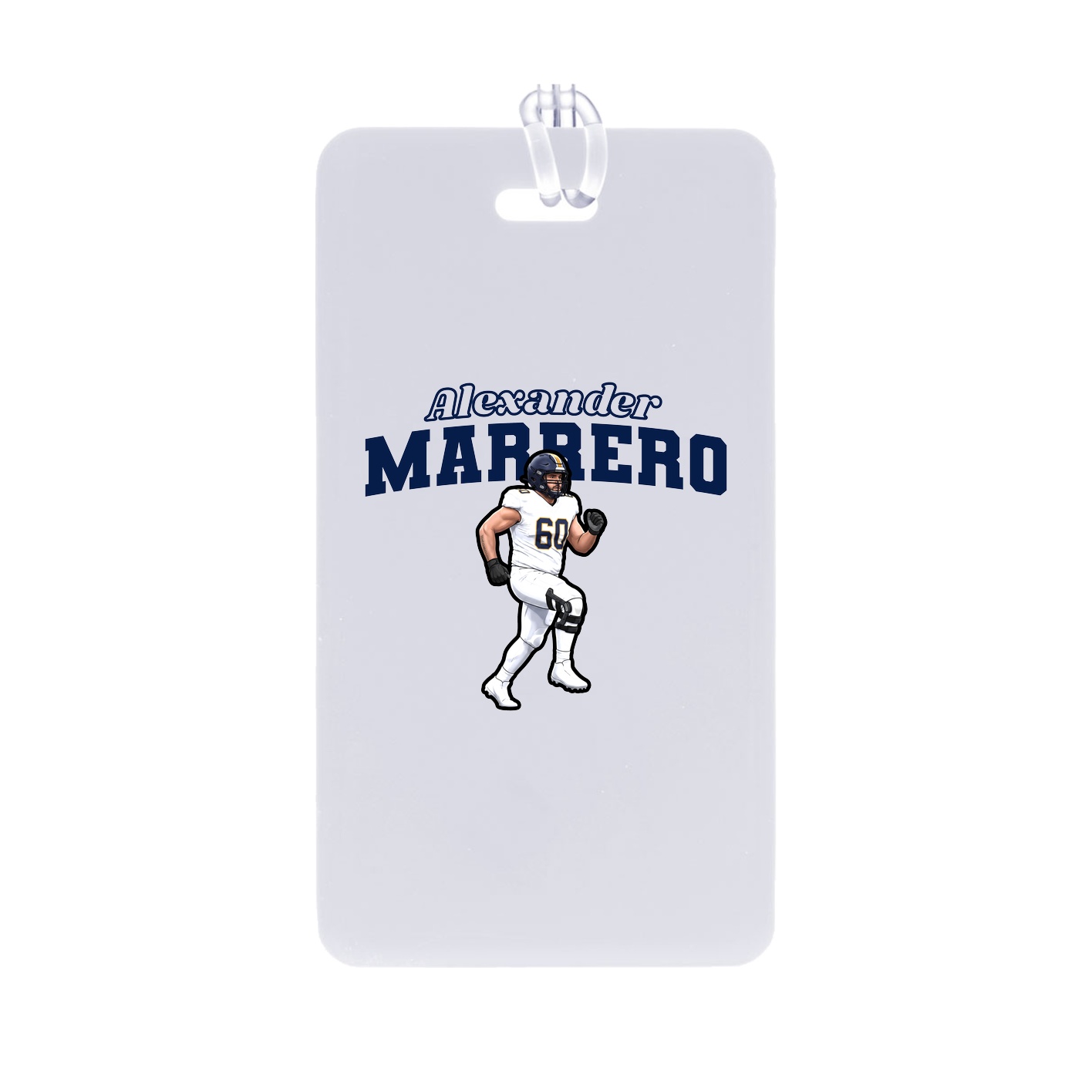 Bag Tag — Name Arch in Classic