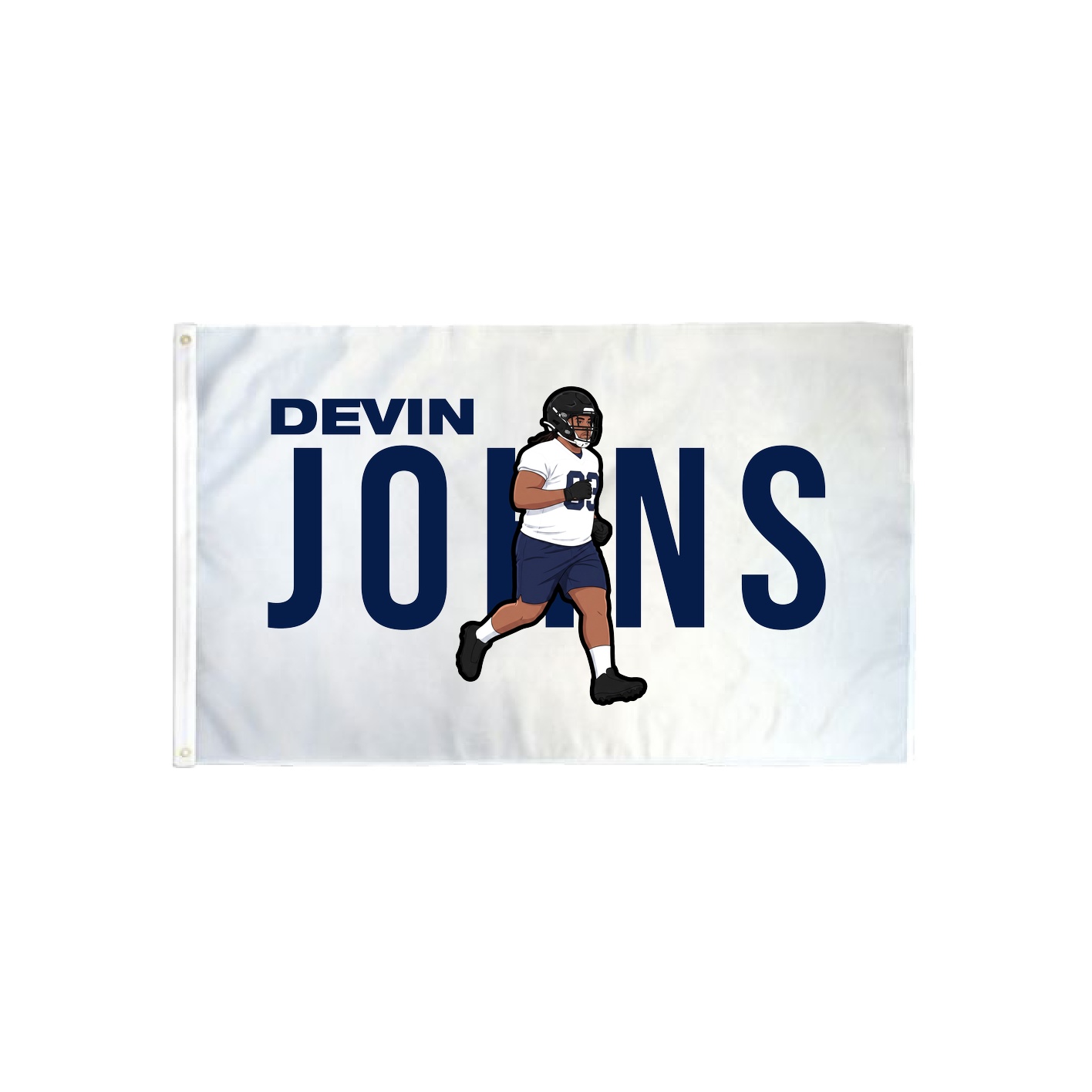 3x5 Flag — Player Name in Classic