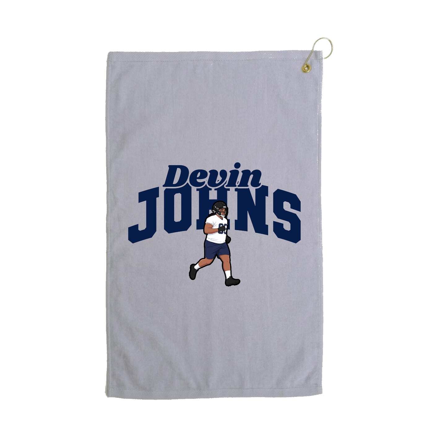 Golf Towel — Signature Arch in Grey