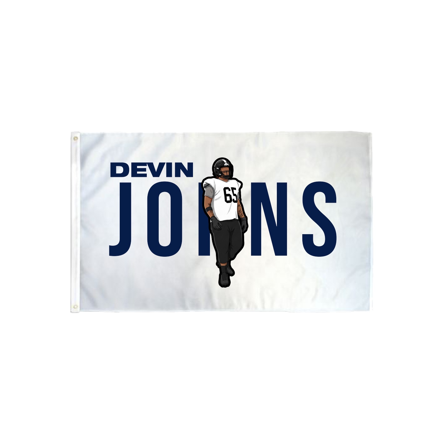 3x5 Flag — Player Name in Classic