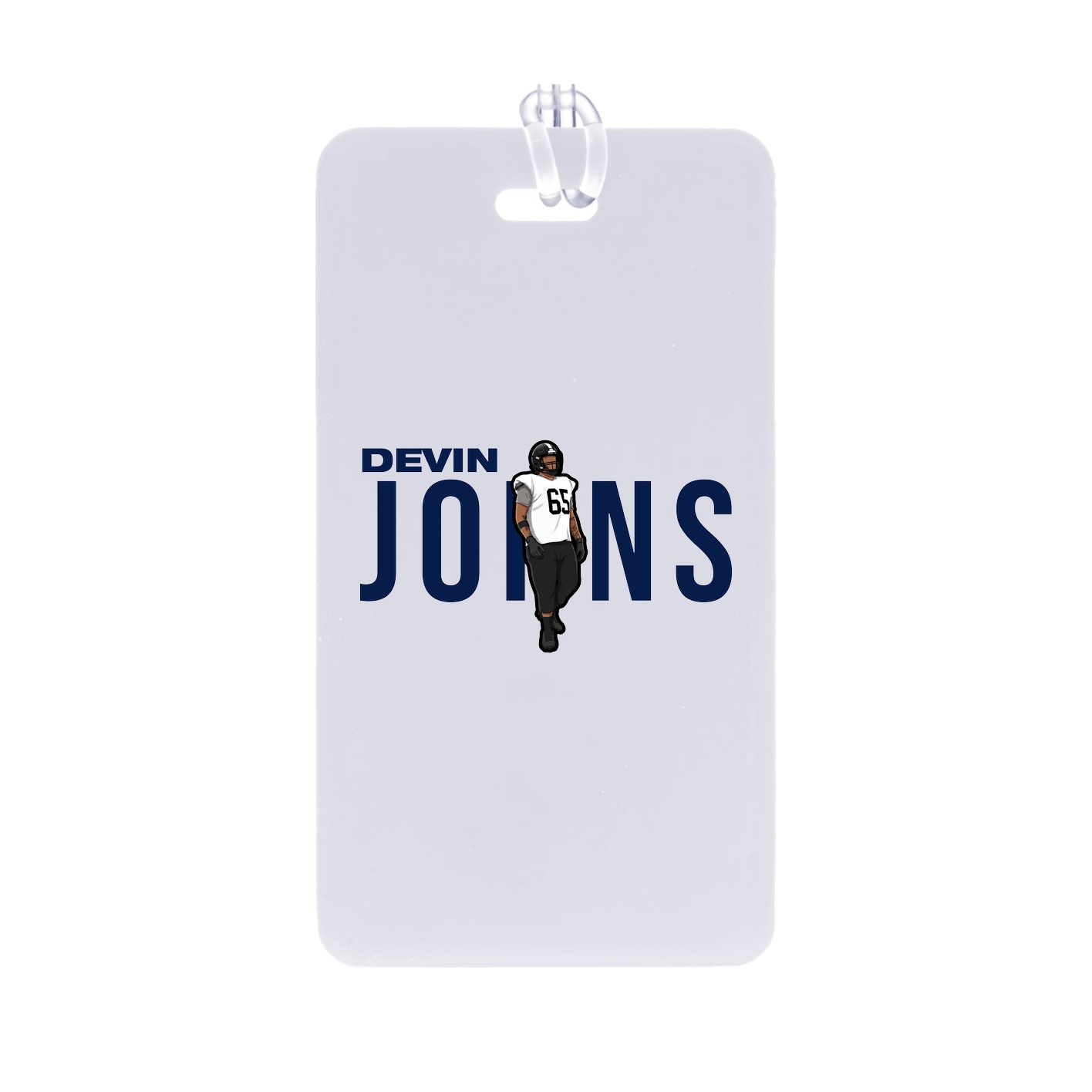 Bag Tag — Player Name in Classic