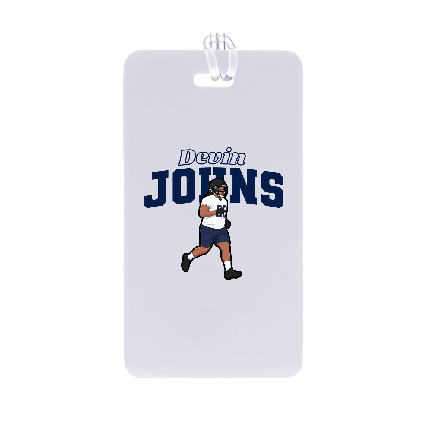 Bag Tag — Name Arch in Classic