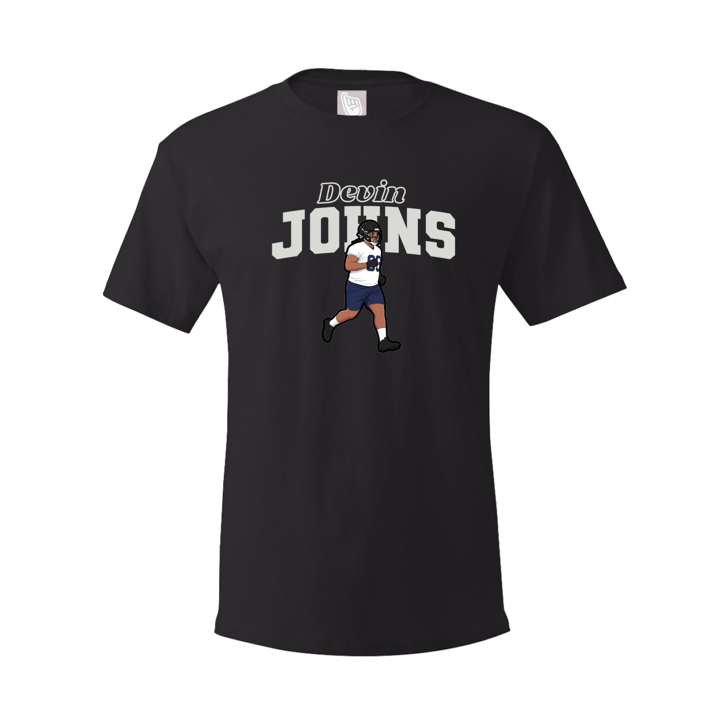 Youth Tee — Name Arch in Black